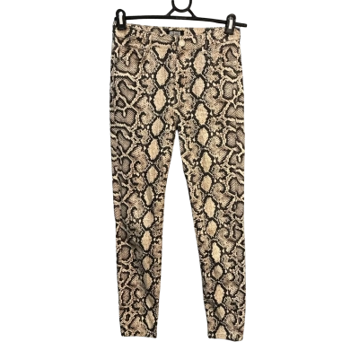 Zara Womens  Size 8 Skinny Jeans Animal print / Beige 