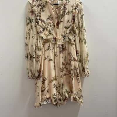 Zimmermann Womens  Size 2 Playsuit Multicoloured 