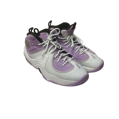 Kids Nike Air Penny II Size 5 Shoes Purple / White 