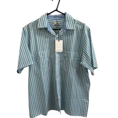 Ghanda Mens  Size S Short Sleeve Shirt Multicoloured / Striped 