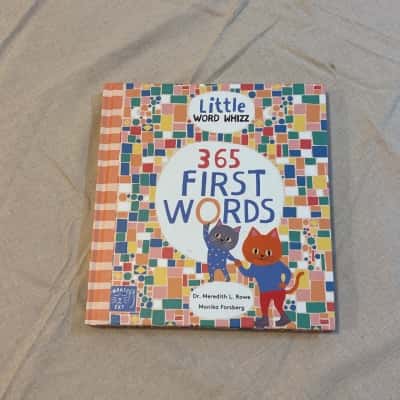 Little Word Whizz: 365 First Words – Hardcover Children's Book