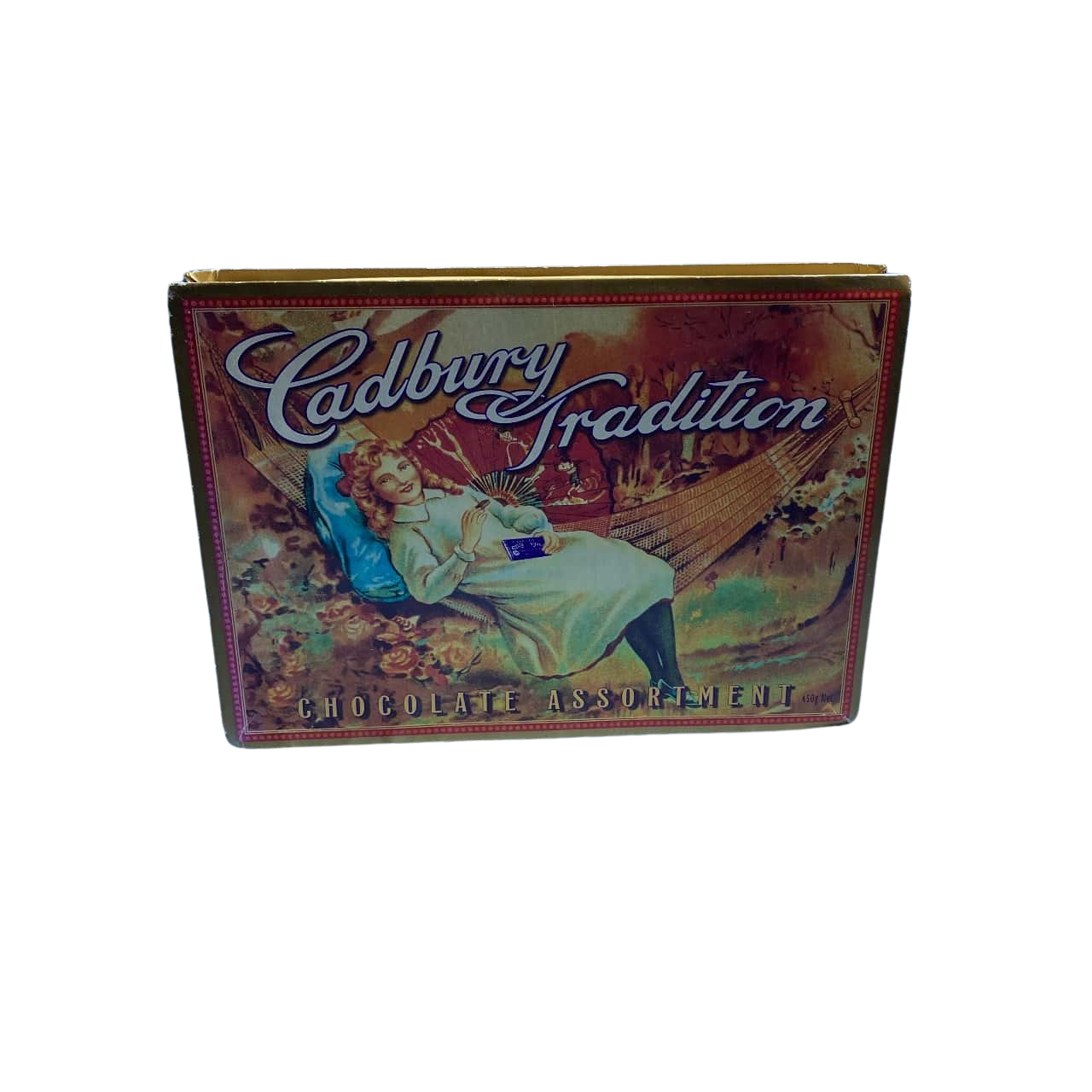 Vintage Paper Box Decoration- Cadbury Tradition Chocolate Assortment