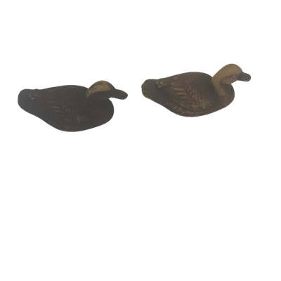 2 x Duck Figurines / Ornament 