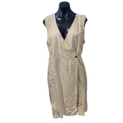  Gray label   Size 14 Casual Dress Beige 