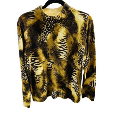 Anthea Crawford Womens  Size M Jumper Animal Print