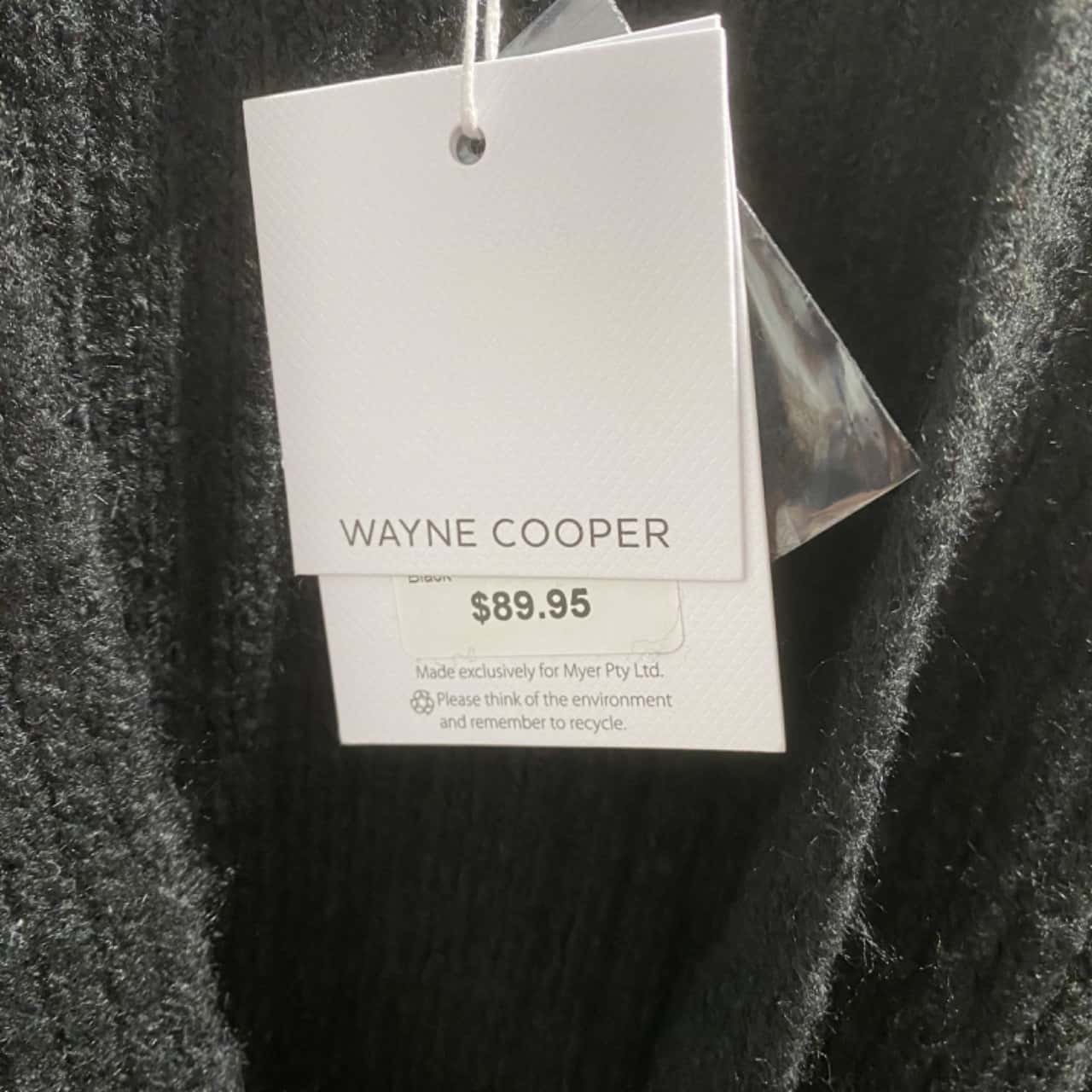 Wayne Cooper Womens Cardigans Black