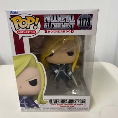 Funko Pop Olivier Mira Armstrong Fullmetal Alchemist Brotherhood