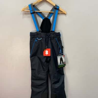 Crane Kids Snow Pants  Size 8 Pants Black  