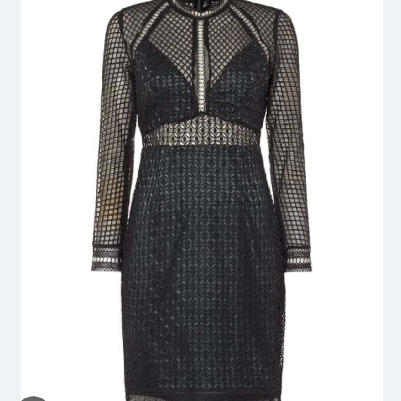BNWT**Bardot Bey Black Lace Dress. Size 8 - New With Tags | Salvos Stores BNWT**Bardot Bey Black Lace Dress. Size 8 - New With Tags | Salvos Stores