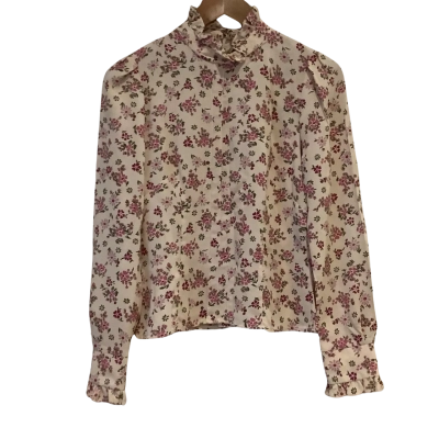 Vintage* Sandy Made in Australia. Floral Blouse.   Size 10 