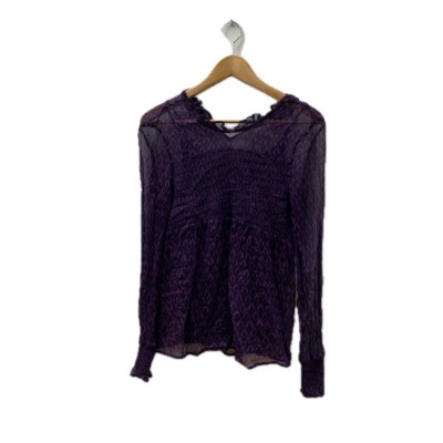 Baum und Pferdgarten Womens Top Size 34 Black  / Purple 