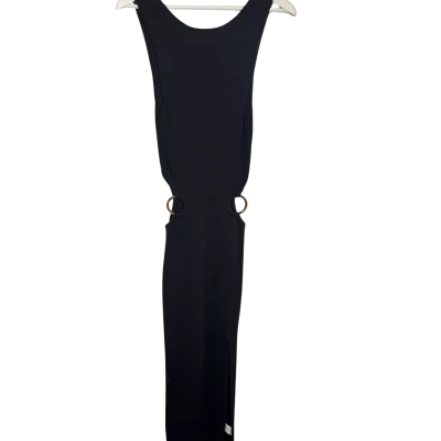 Suboo Womens  Size M Midi Dress Black  