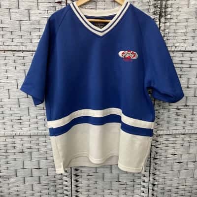 Fubu Men’s  Size L Jersey Blue / White 