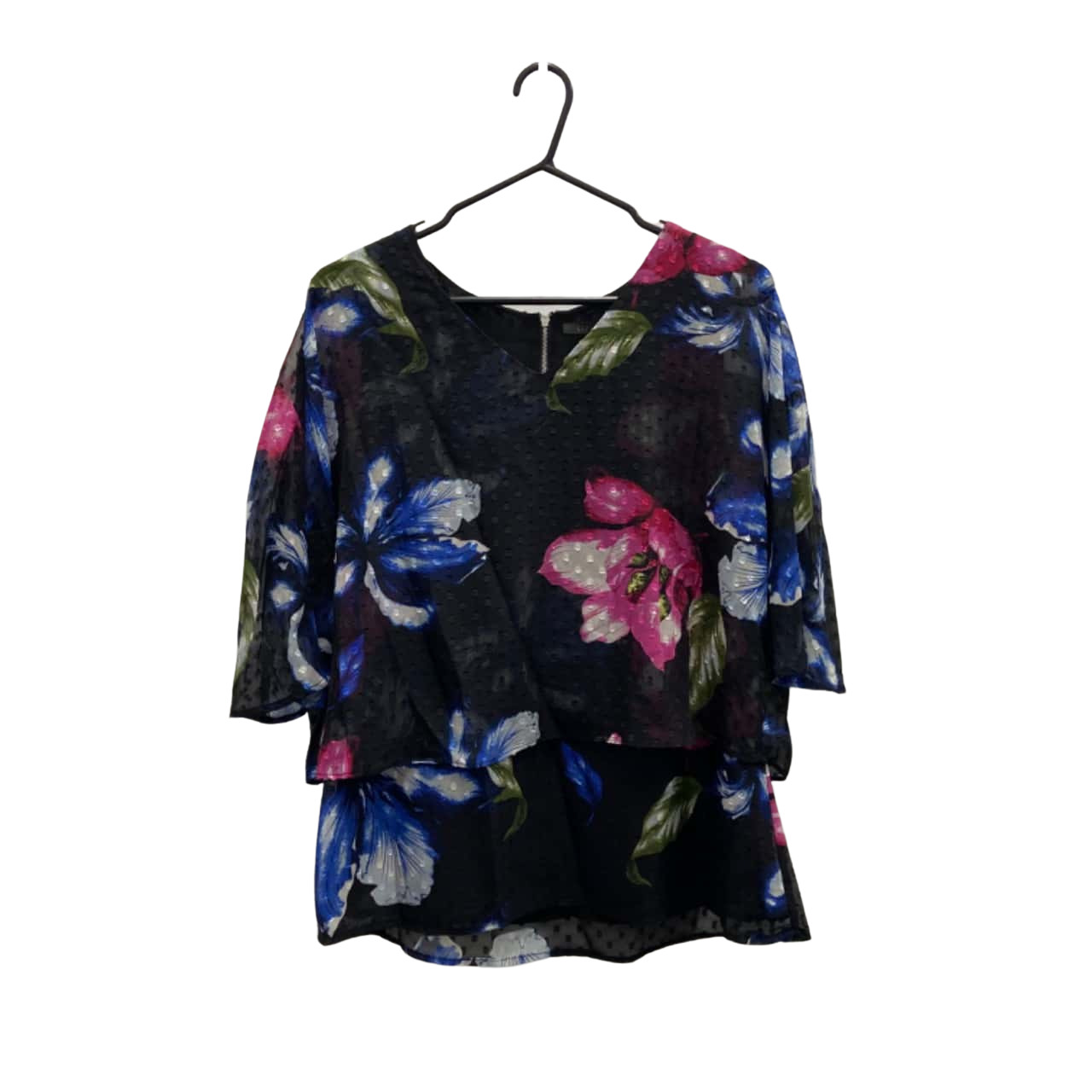 Liz Jordan Floral Top Size 12