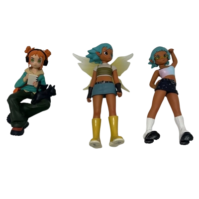 Pop Mart Peach Riot Figures x3