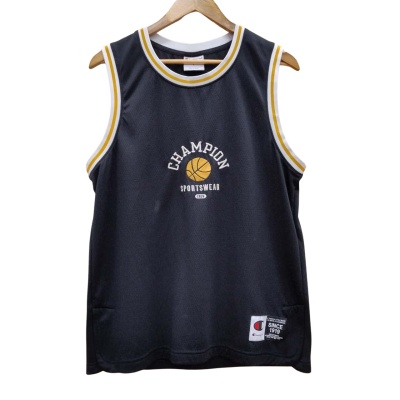 Champion Mens Size S Singlet Black (6)