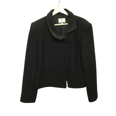 Jane Lamerton Womens  Size 14 Cropped Jacket Black  