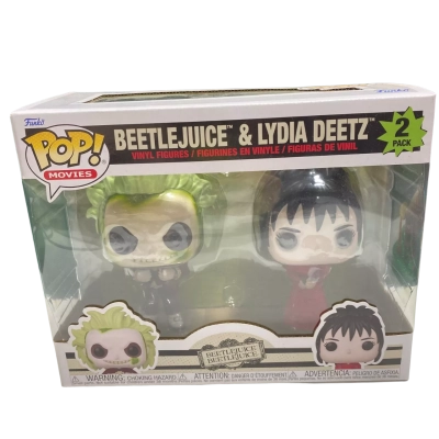 Funko Pop! Beetlejuice Beetlejuice & Lydia Deetz 2 Pack 