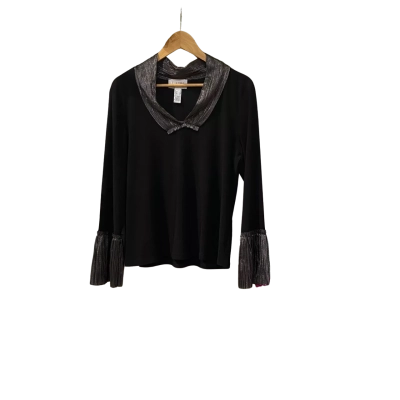 Joseph Ribkoff Womens  Size 16 Long Sleeve Top Black  