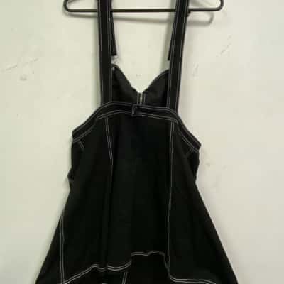 Black Friday Womens  Size 14 Pinafore Black  