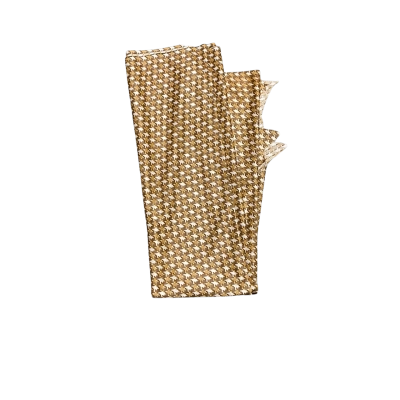 Vintage Retro Look Stretch Fabric Brown Tones 150 x 400 cm.   (Fab4)