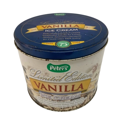 Peter’s Vanilla Ice Cream Limited Edition 75th Anniversary Tin