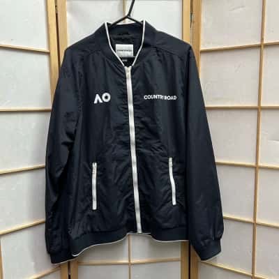 Country Road Men's Size L AO Bomber Black  