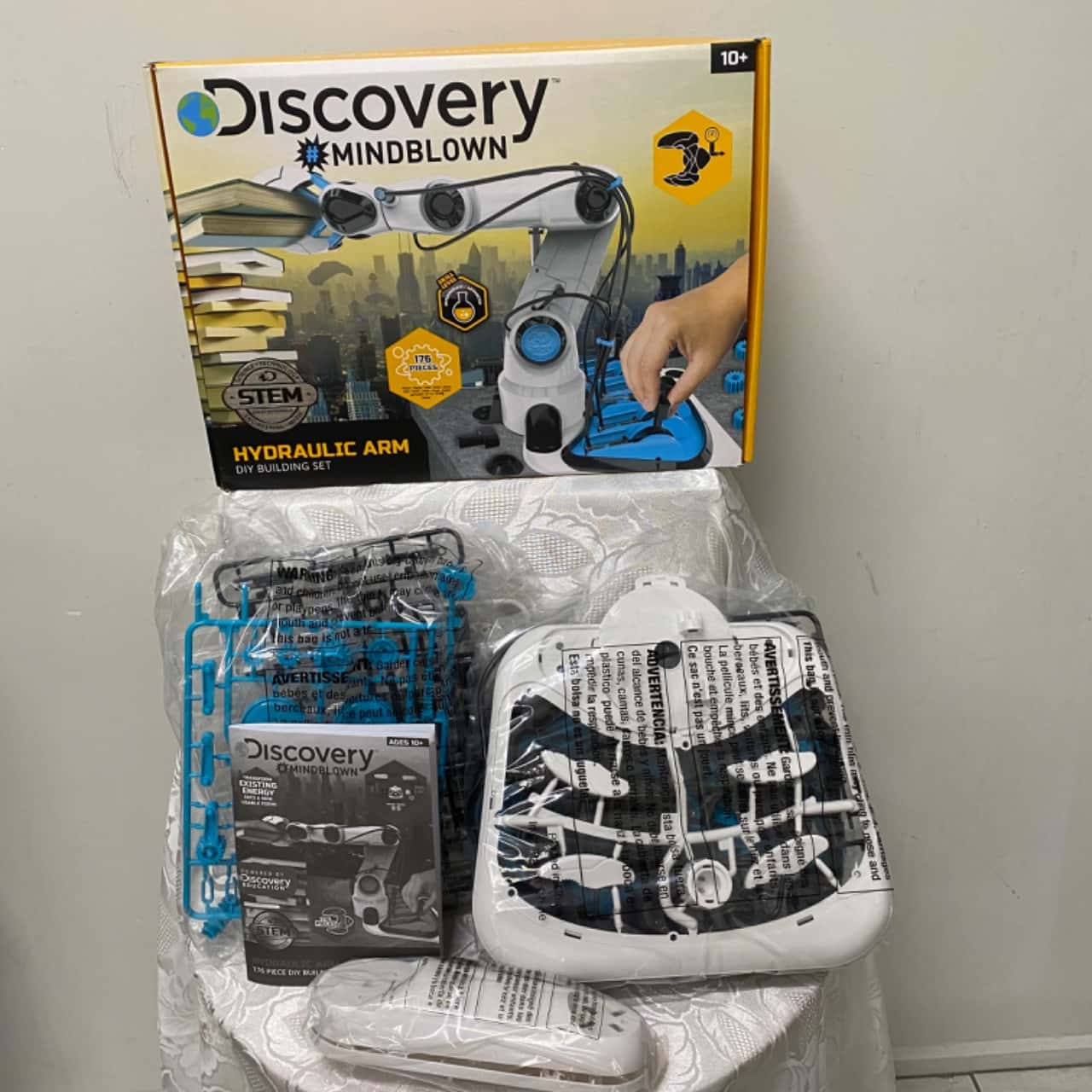 Discovery Mindblown Hydraulic Arm DIY Building Set