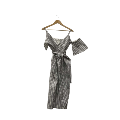  Womens  Size 8  premonition Midi Dress Black  / White 