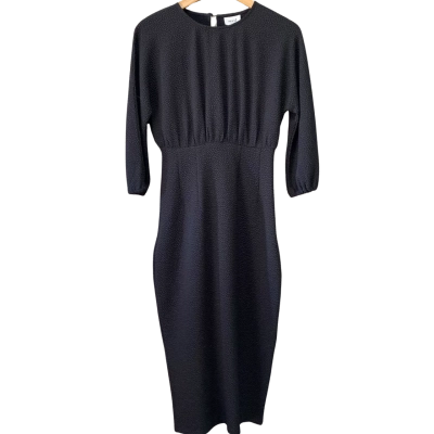 Seed Heritage Womens  Size 6 Midi Dress Black  RRP $149.95