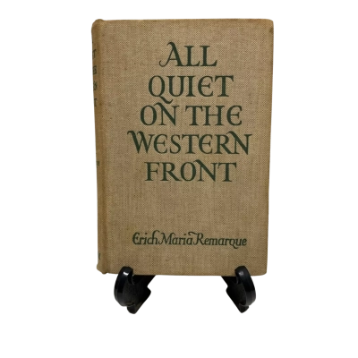 All Quiet On The Western Front by Erich Maria Remarque