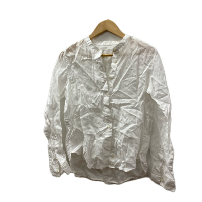 MUJI Womens Shirt Size S White 
