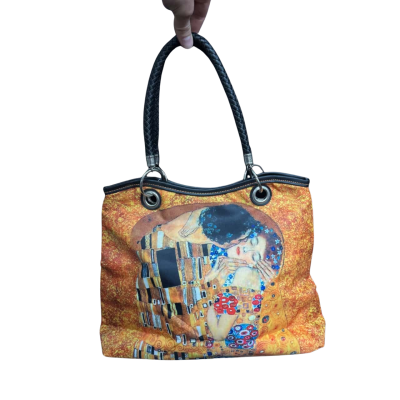  Smile Products Klimt “The Kiss”  Shoulder Bag Burnt Orange 