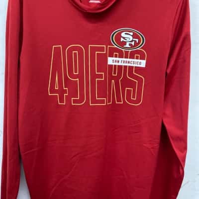 SF 49ers Nike Mens  Size S Hoodie Red 