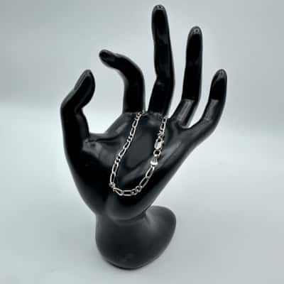 Silver 925 Flat Curb 20cm Bracelet- 4.2h