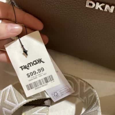 DKNY Womens Purse Brown / Grey 