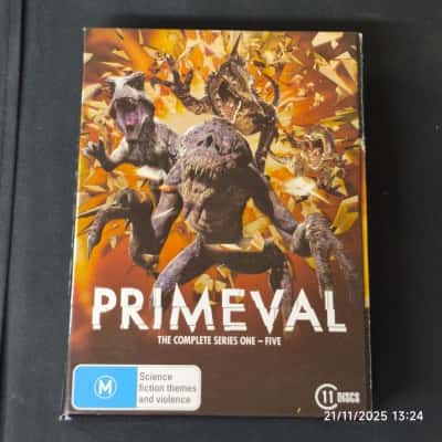 Primeval S1-S5 DVD Boxset PreOwned 11 discs 