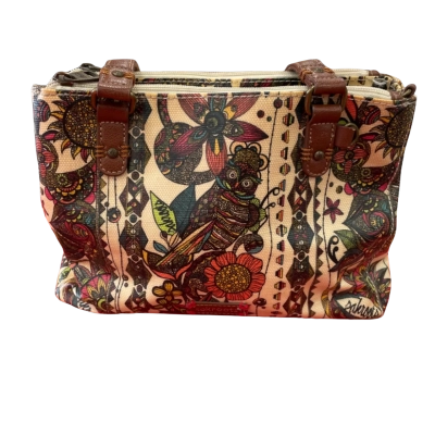 Women’s Sakroots Owl Floral Crossbody Bag
