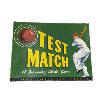 Vintage 1960’s ‘Test Match’ Cricket Board Game - Fair Condition