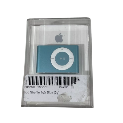 Apple iPod Shuffle 1Gb Blue 2nd Gen, New in Box