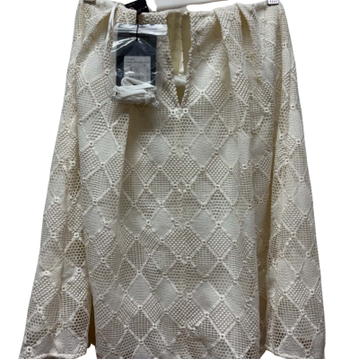 Stylestalker Womens  Size XS Babydoll Dress Cream / White 