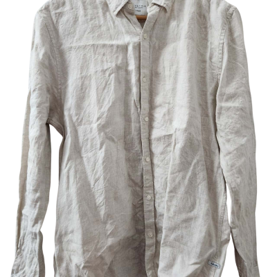 Industrie Womens  Size L Beige Long Sleeve Top 