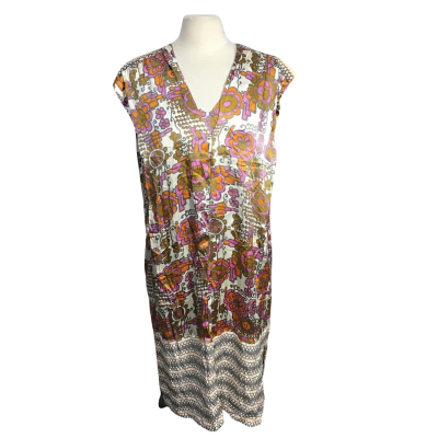 Easton Pearson Womens  Size M 100% Silk Kaftan  