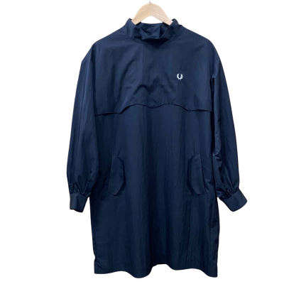 Fred Perry Black Mock Neck Dress Size US 10