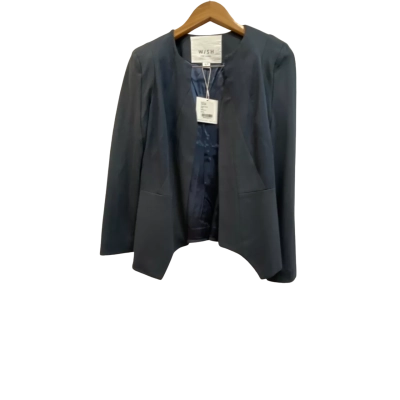 Wish The Label Womens  Size L Navy Blue jacket