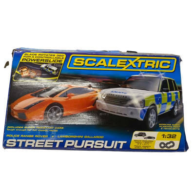 Scalextric Street Pursuit Slot Car Set