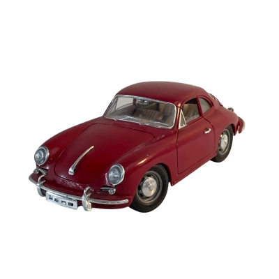 Bburago 1961 Porschè 356B Coupè in Red. Die cast model 1:18.