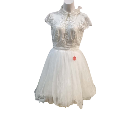 Chi Chi London Women's Size 10 Wedding Dress White