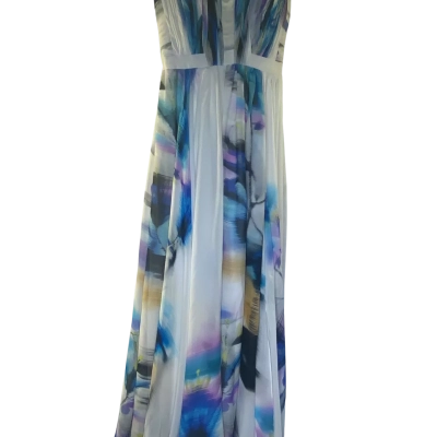 Bariano Womens  Dress Size 8 Multicoloured / White 