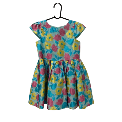 Origami Girls Size 3 Dress Floral 